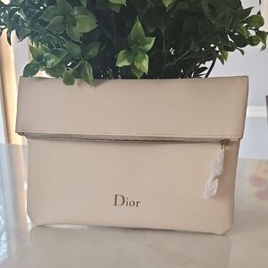 Dior Cream Clutch Bag